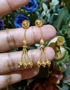 Gold Dangle Earrings