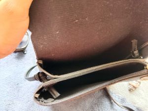 Black Floral Crossbody Bag