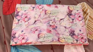 Flower Print Saree