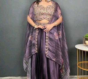 Indowestern Dress Heavy💜