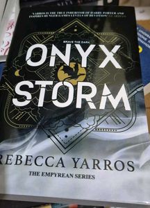 Onyx Storm by Rebecca Yarros + Exclusive Bookmark