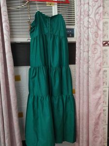 Emerald Green Tiered Maxi Dress