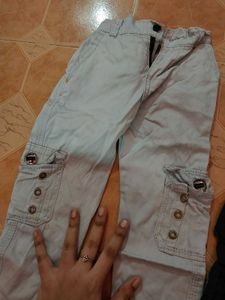 Boys Cargo Pants - 2 Pairs