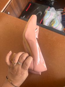 Pink Block Heels