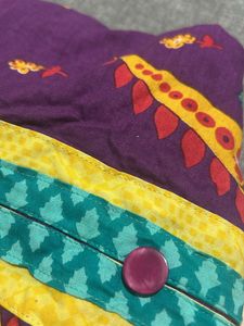 2 Floral Cotton 3/4th Sleeves Colared Kurti