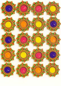 Decorative Tealight Candle Holders  18 Pc