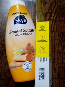 1day Offer!Combo Deal (Sealed) Sunscreen +Talc
