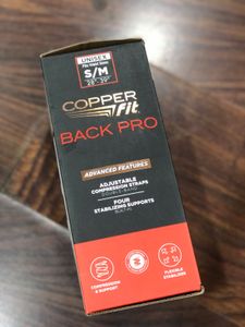 Copper Fit Back Pro S/M