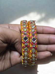 Elegant Handmade Bangle Set