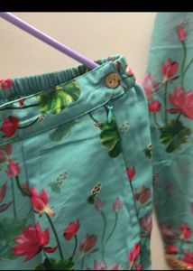 Floral Print Kurta