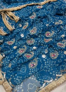 Bandhani Saree Select Any One Colour