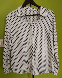 Polka Dot  Shirt, New With Tag