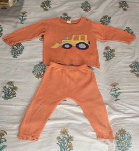Kids Cute Tractor Outfit