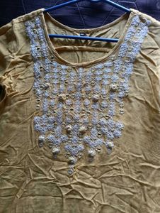 Beautiful Yallow Kurti