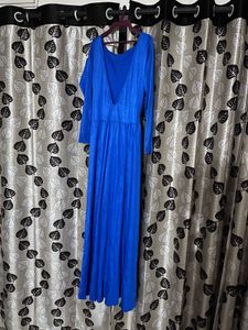 Deep Neck Gown For Women