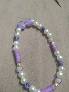 Handmade Purple Pearl Phone Charms