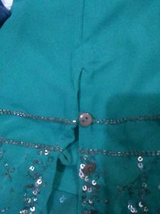 SALE🔥VINTAGE SEQUIN GREEN PARTY TOP/ FAIRYCORE