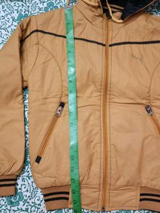 Brown Hooded Jacket