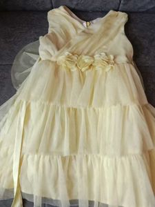 Cute Yellow Party Dress