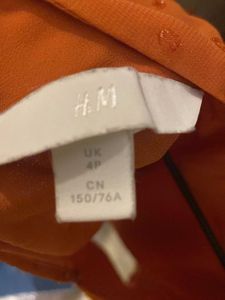 H&amp;M  Orange Blouse