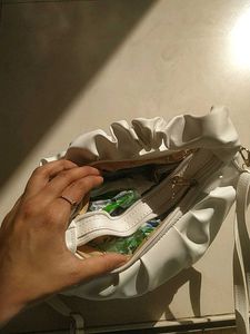 White Sling Bag