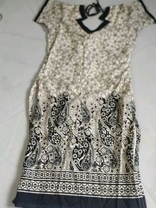 Floral Paisley Print Kurti