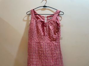 Red Gingham Sundress