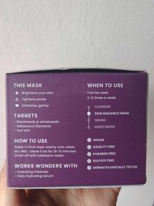 Foxtale Skin Radiance Mask