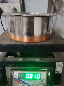 Stainless Steel 4 Pcs Serving Bowl Copper Coating