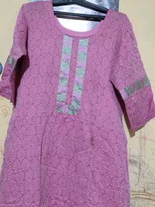 Pink Kurta