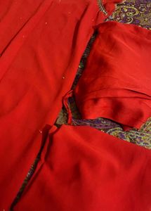 Red Kurta Set