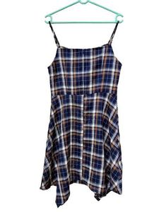 Plaid Cami Dress