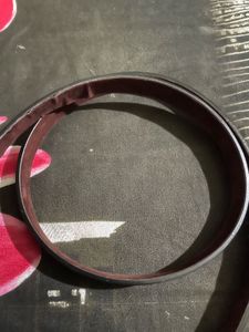 Black Belt With Ring Detail