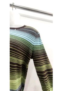 Striped Long Sleeve Top