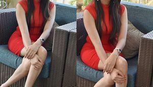 Chic Red Mini Skirt ♥️
