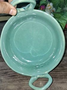 Vintage Aqua Soap Dish