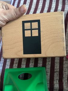 Wooden Ikea  Shape Sorter House