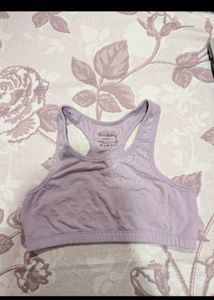 Orange &amp; Purple Sports Bra