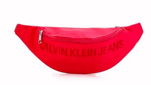 Calvin Klein Jeans Red Belt Bag