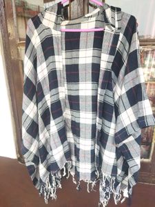 Loose Shirt With Cap