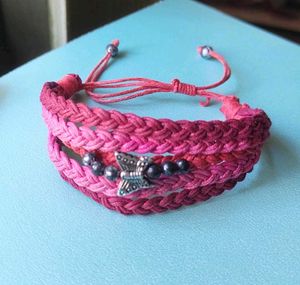 Braided Butterfly Bracelet