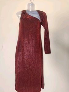 Women Red Bodycon Dress