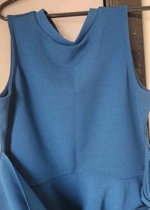 Blue Sleeveless Top