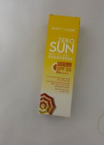 Mattlook One Sunscreen