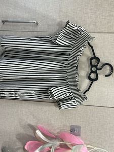 Striped Off-Shoulder Top