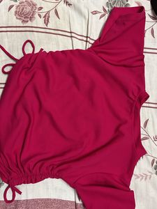 Pink Crop Top