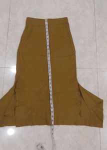 Brown Midi Elegant Skirt 24-28
