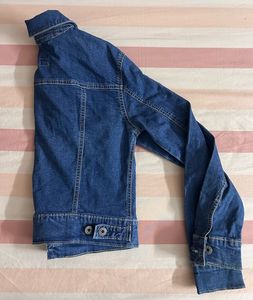blue denim jacket