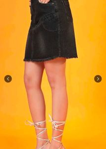 Denim Mini Skirt