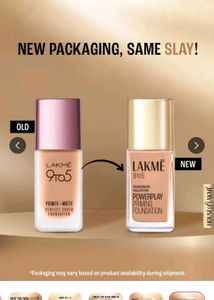 Free Sunscreen Lakme 9 To 5 Priming Foundation